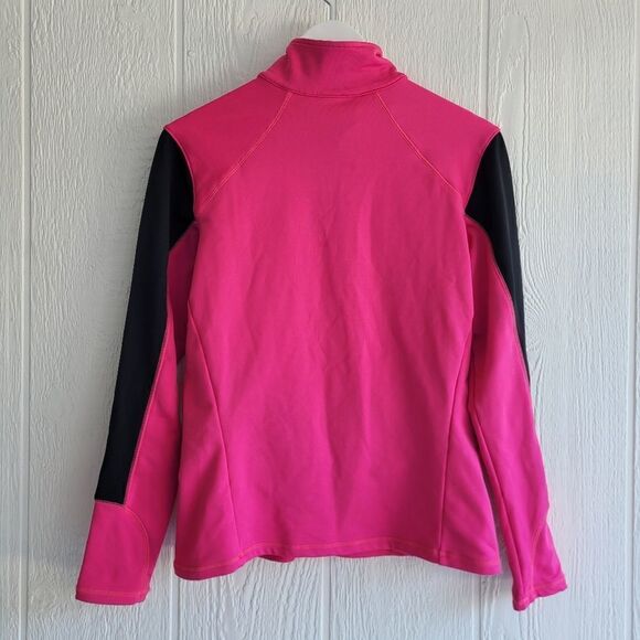 Lucy hot Pink half zip Sweatshirt - Picture 3 of 6